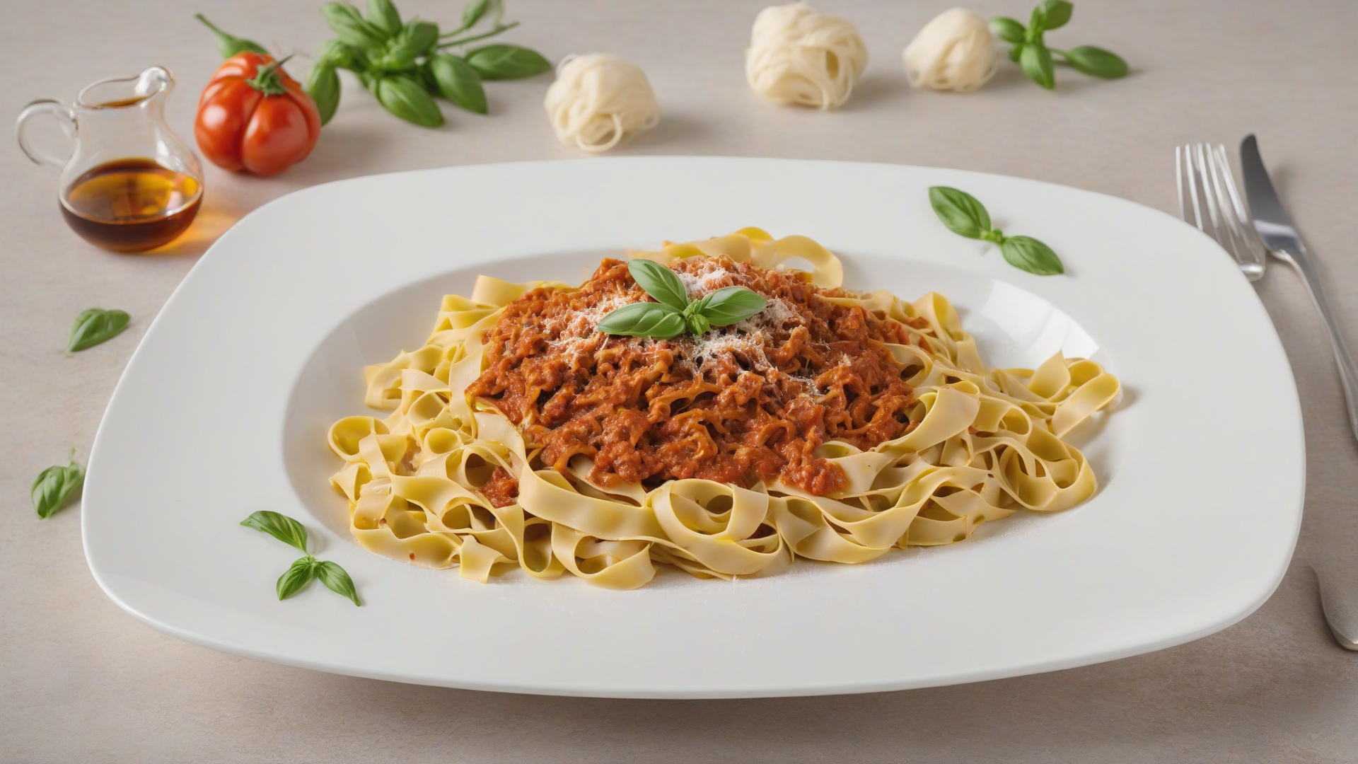 tagliatelle alla bolognese